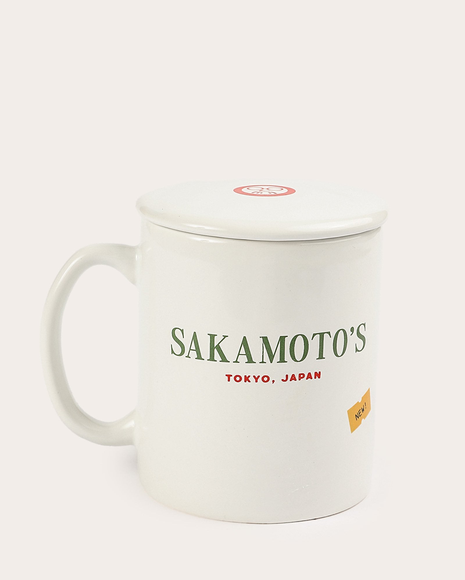 Caneca de cerâmica Sakamoto Days 370ml - branca | FANLAB