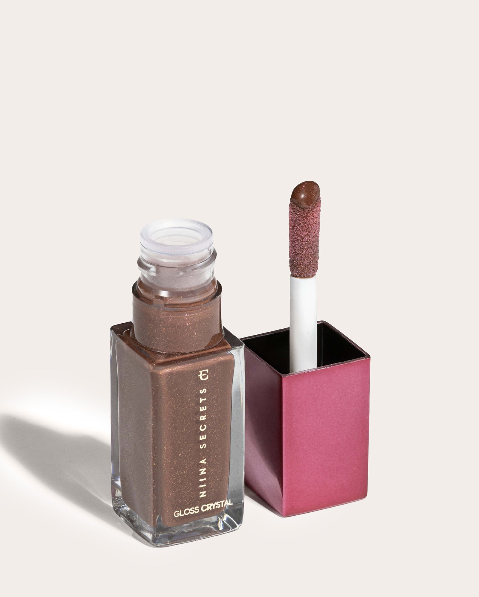 Gloss labial Crystal Cream Ônix Neutrals 7ml | Niina Secrets