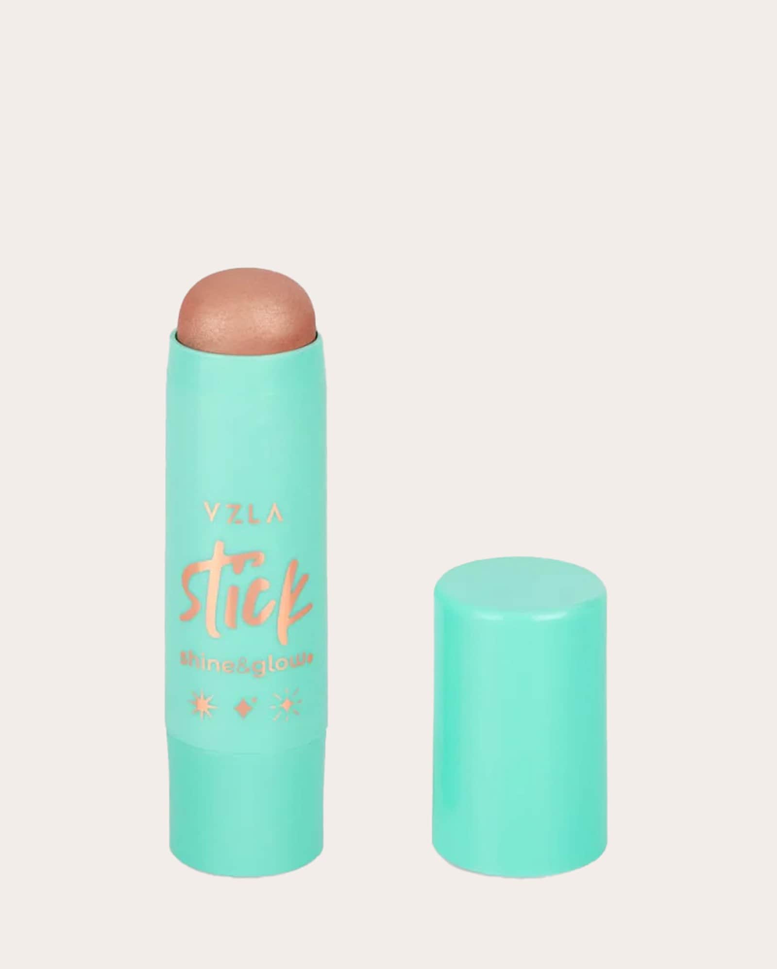 Iluminador em stick Shine and Glow cor 2 7g | Vizzela Cosméticos