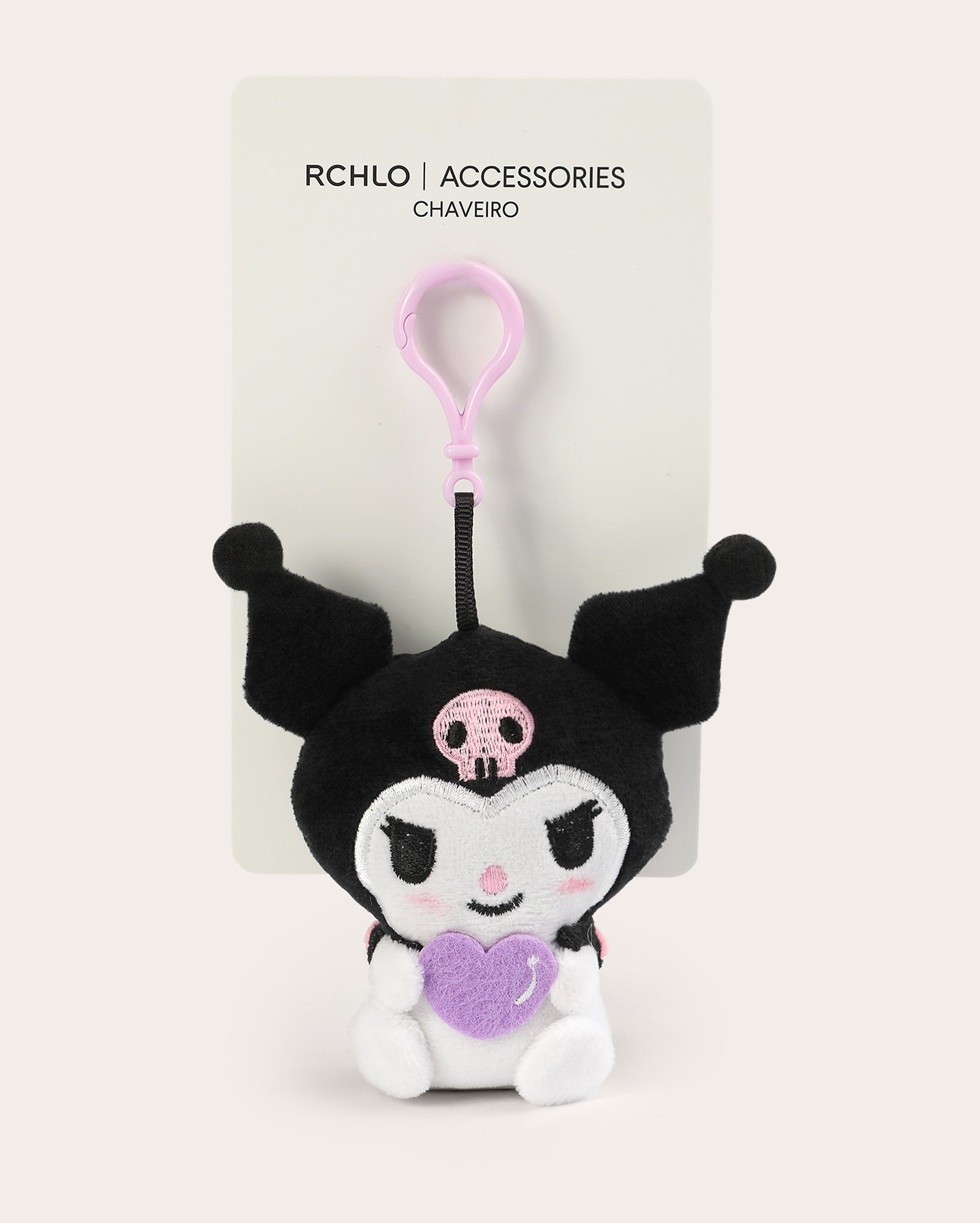 Chaveiro feminino Kuromi - multicor | Sanrio