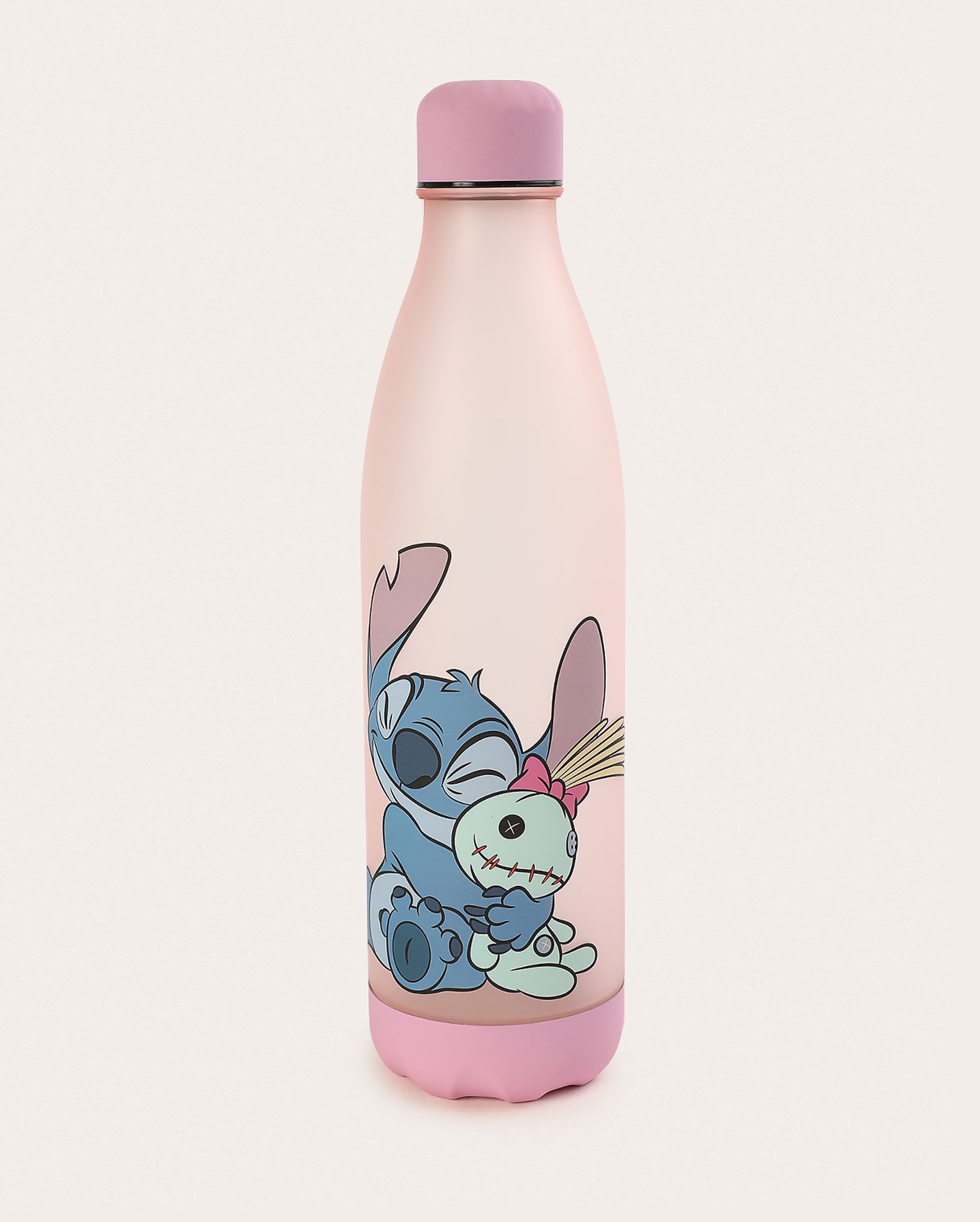 Garrafa plástica fosca Stitch 1L - rosa | Disney