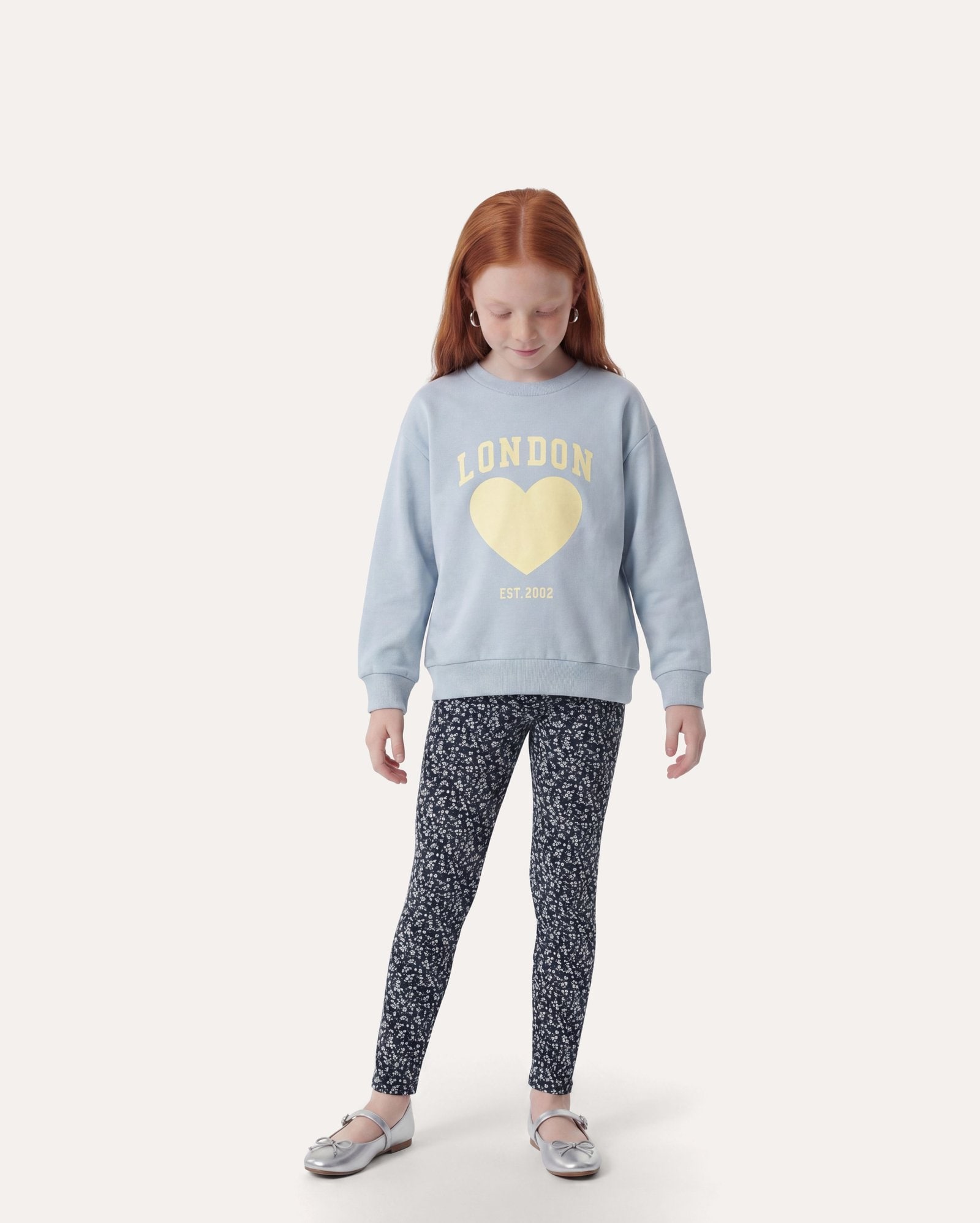 Conjunto longo infantil estampado 6-14A - multicor