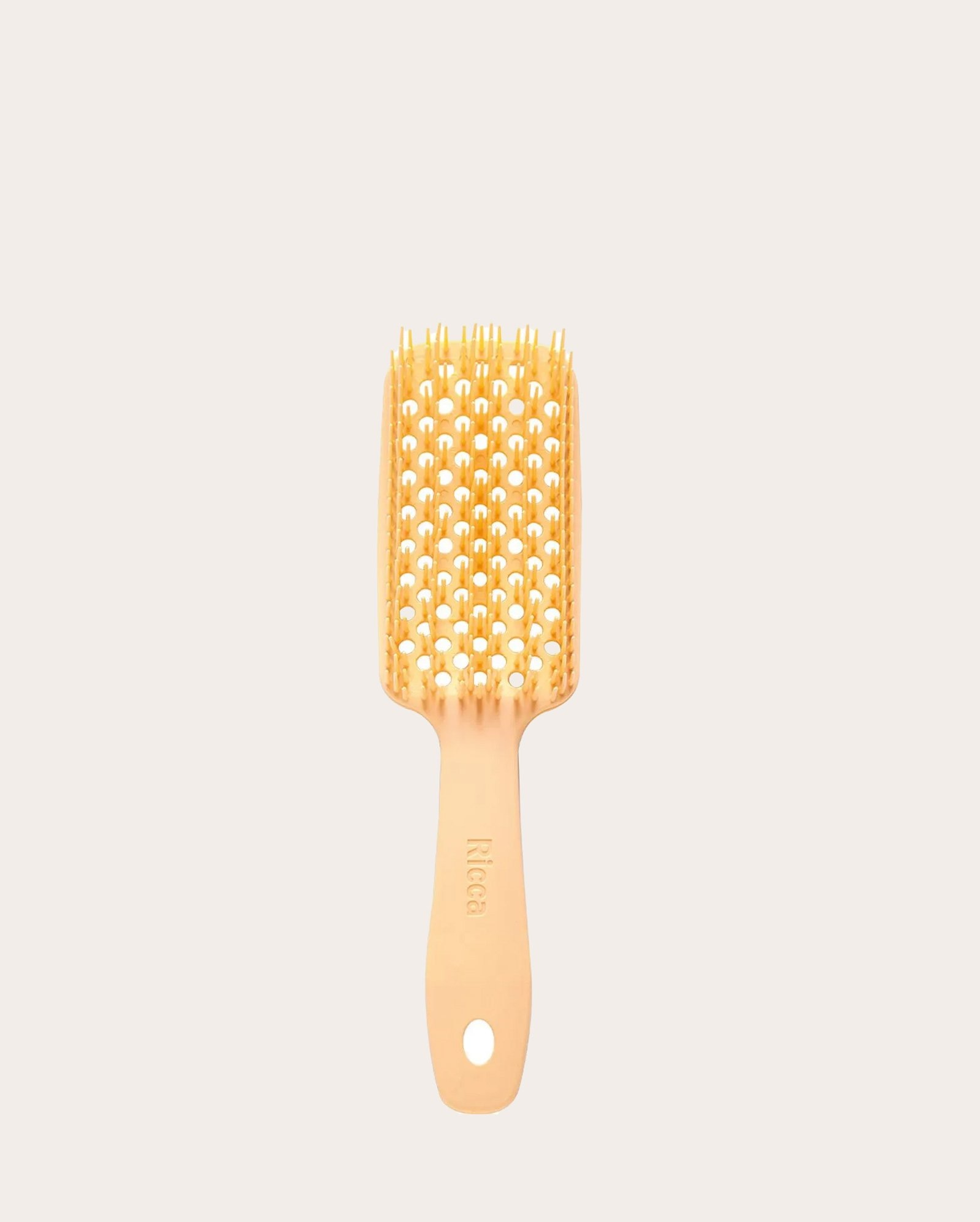 Escova de cabelo Flex Candy Coral amarela | Ricca