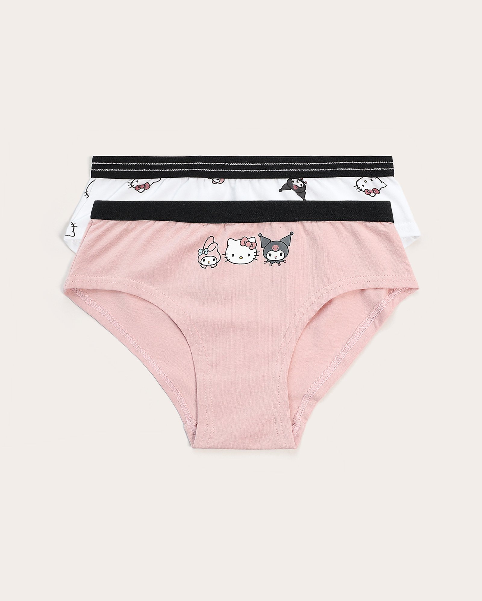 Kit calcinha infantil 2 peças Hello Kitty 6-14A - multicor | Sanrio