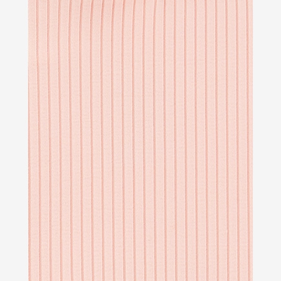 Banho de sol bebê canelado com chapéu rosa | Carter's