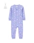 Macacão pijama bebê algas marinhas lilás | Carter's