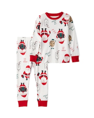 Conjunto longo bebê 2 peças Natal branco | Carter's