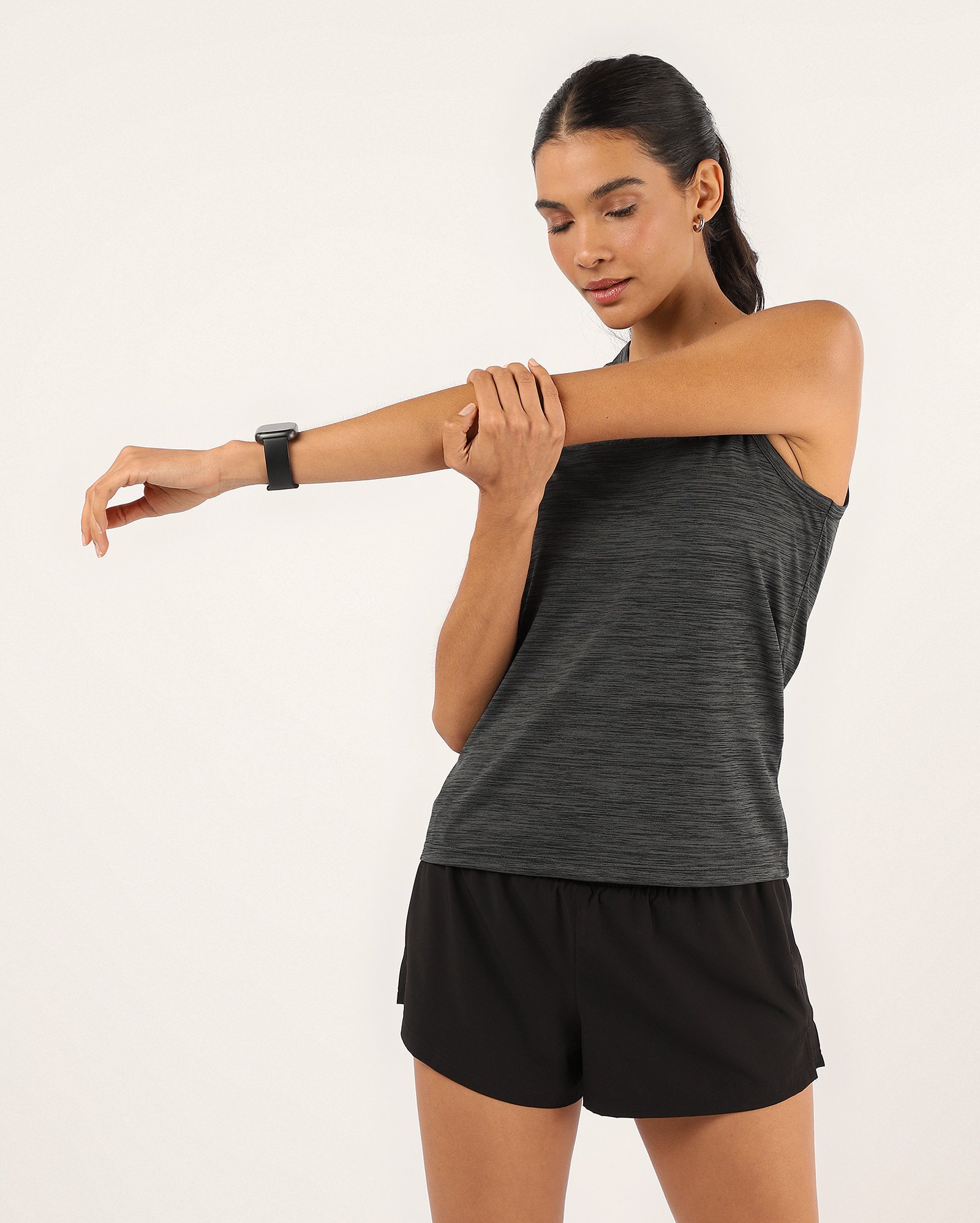 Regata feminina esportiva duo wild - preta | Body Work