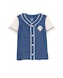 Camiseta infantil esportiva mescla azul | Carter's