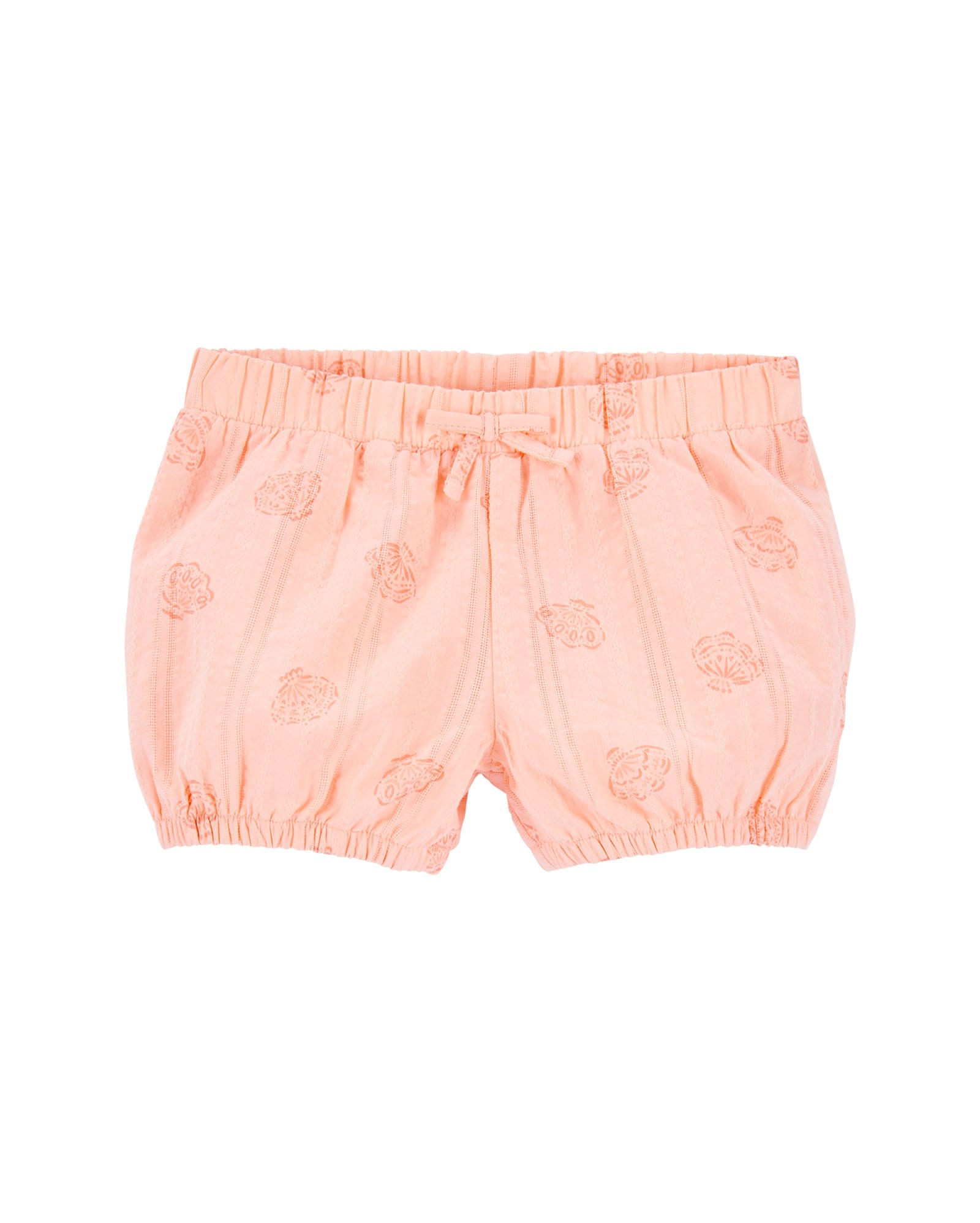 Short infantil borboletas com textura laranja | Carter's