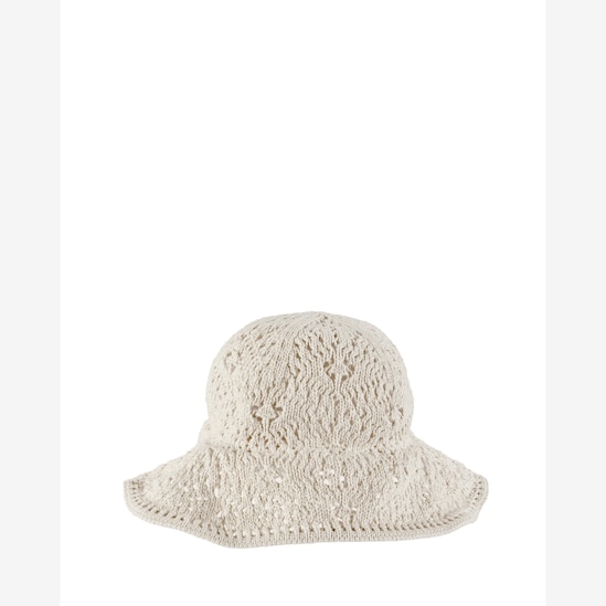 Chapéu bebê bucket em crochê bege | Carter's