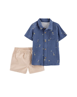 Conjunto bebê infantil 2 peças social kombi multicor | Carter's
