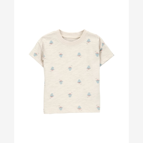 Jardineira bebê rajadinha com bolso cargo multicor | Carter's