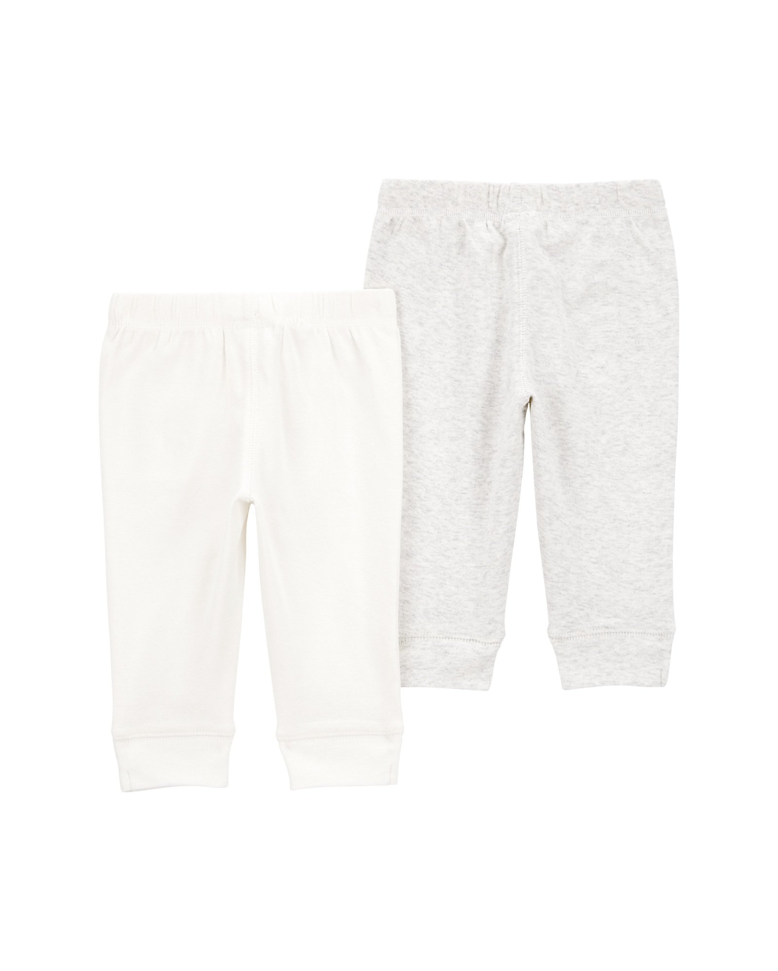 Kit calça bebê 2 peças cós elástico e laço multicor - Multicor | Carter's