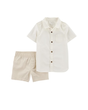 Conjunto bebê infantil 2 peças social multicor | Carter's