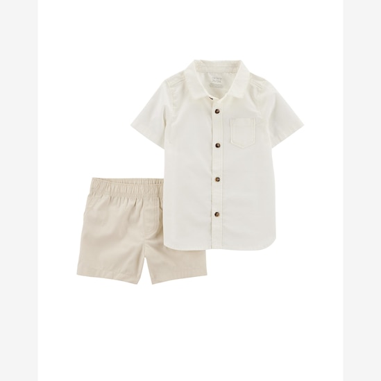 Conjunto bebê infantil 2 peças social multicor | Carter's