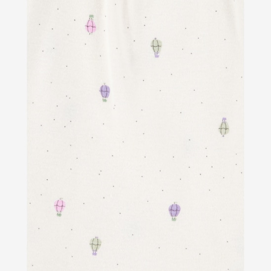 Vestido bebê evasê balões com casaco multicor | Carter's