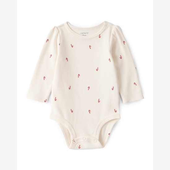 Salopete bebê de tricot bengala natalina multicor | Carter's