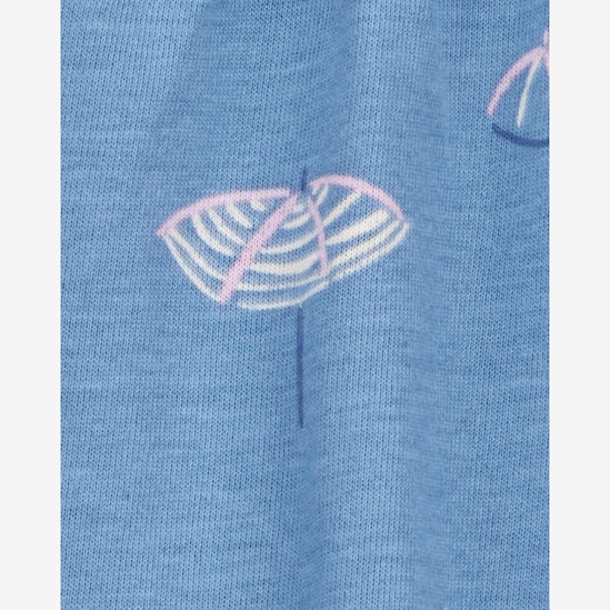 Macaquinho bebê guarda-chuva azul | Carter's