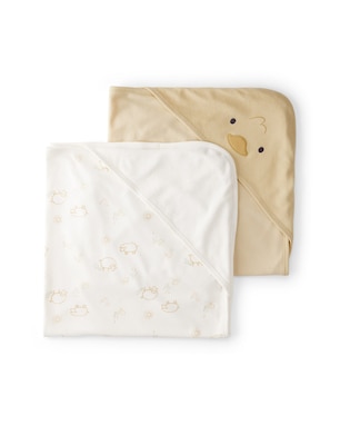 Kit toalha de banho bebê 2 peças pelicano multicor | Carter's