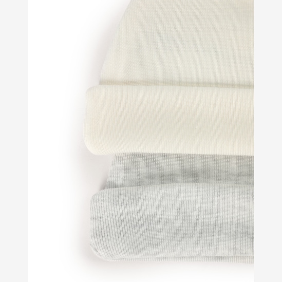 Kit touca bebê 2 peças com dobra - multicor | Carter's