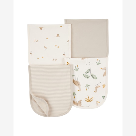 Kit paninho de boca 4peças pelicano multicor | Carter's 