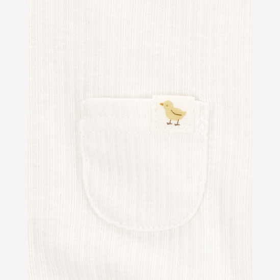 Conjunto longo bebê 3 peças pelicano off-white | Carter's