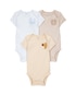 Kit body bebê 3 peças bichinhos multicor | Carter's