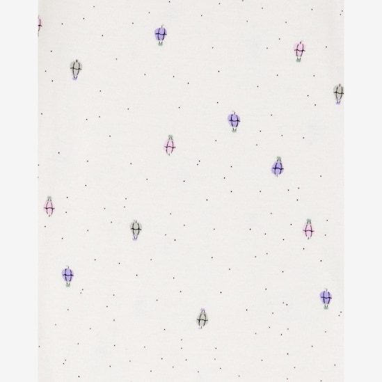 Conjunto longo bebê 3 peças balões lilás | Carter's