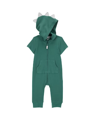 Macacão bebê manga curta dinossauro verde | Carter's