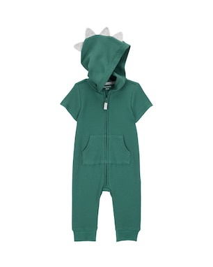 Macacão bebê manga curta dinossauro verde | Carter's 