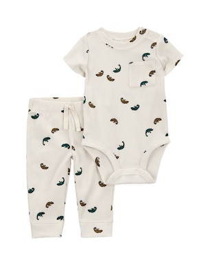 Conjunto longo bebê 2 peças texturizado camaleão multicor | Carter's