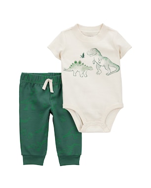 Conjunto longo bebê 2 peças dinossauro multicor | Carter's