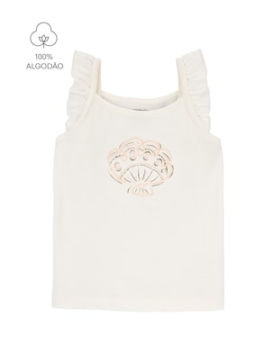 Regata infantil concha do mar off-white | Carter's