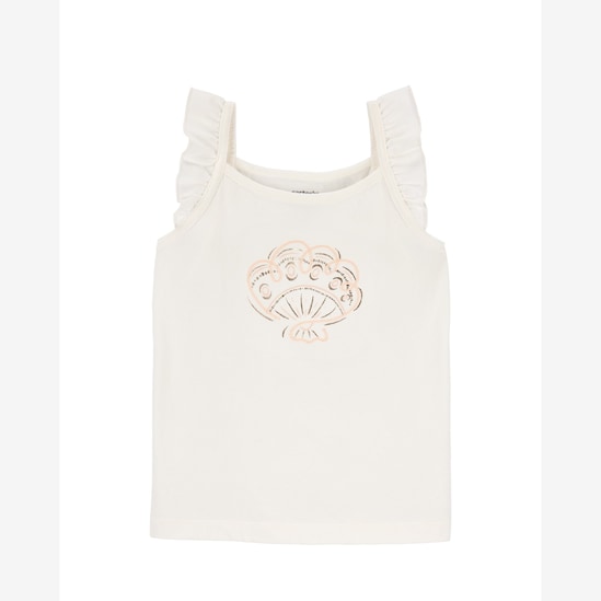 Regata infantil concha do mar off-white | Carter's