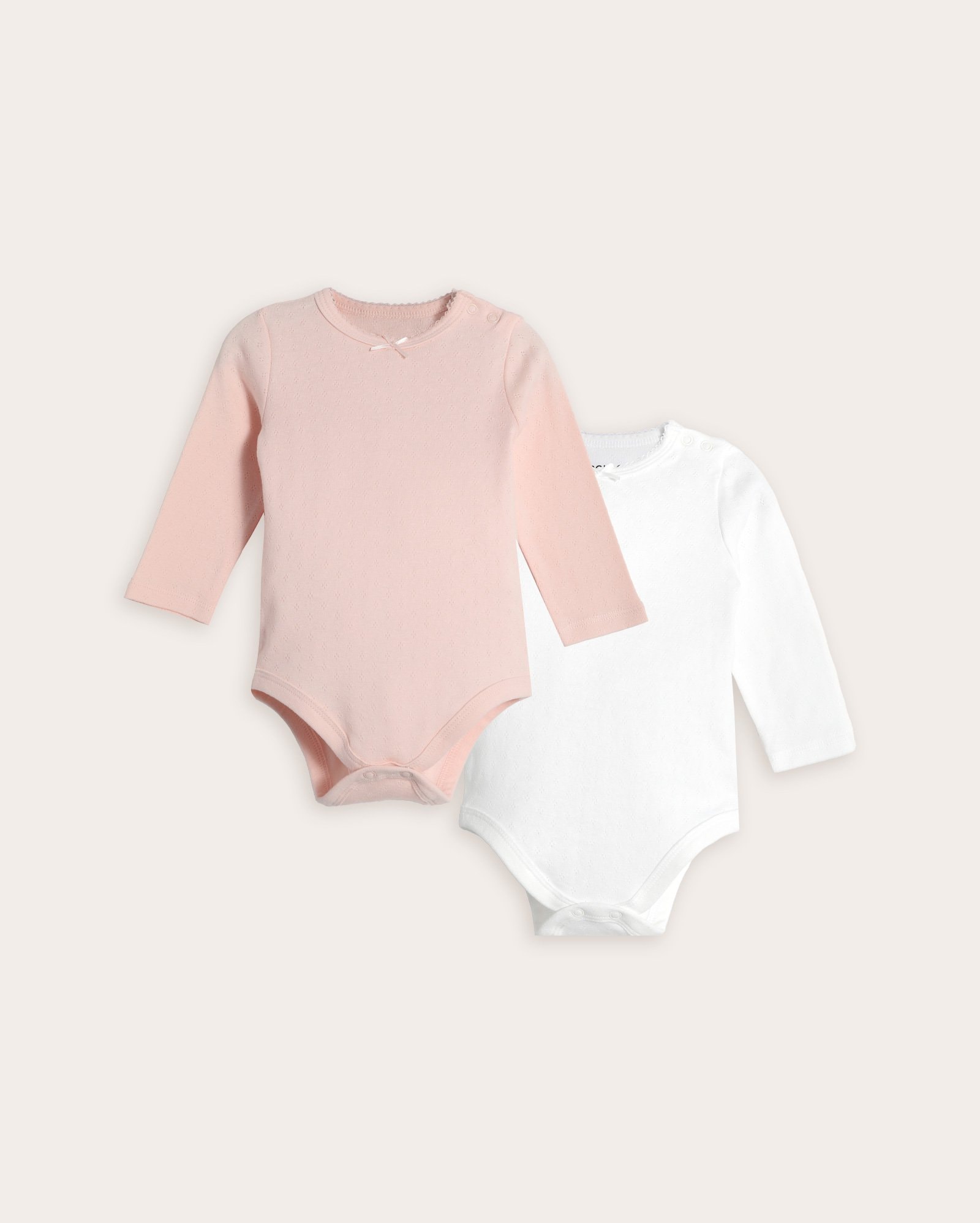 Kit body bebê 2 peças manga longa - multicor