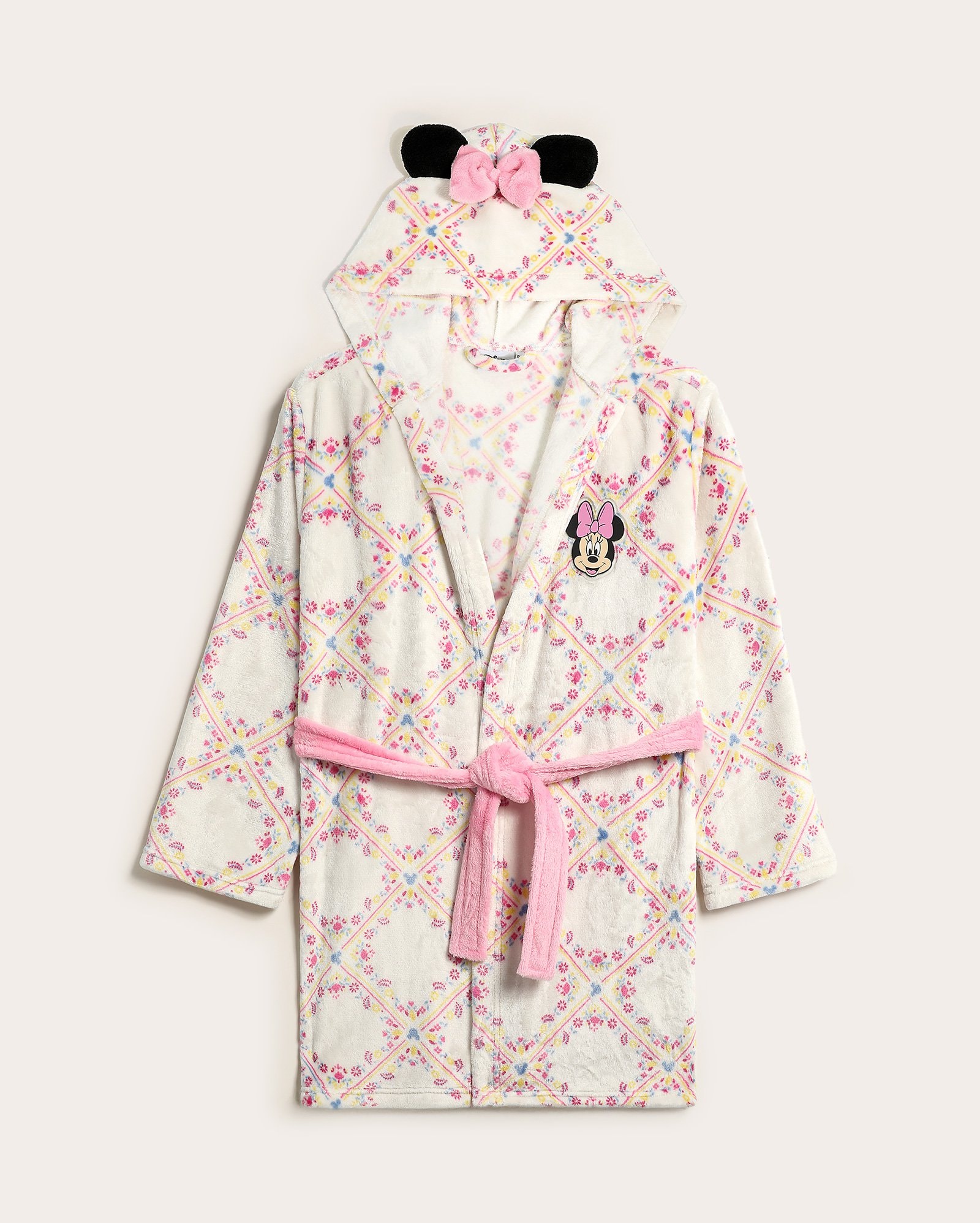 Roupão infantil Minnie 4-10A - off-white | Minnie