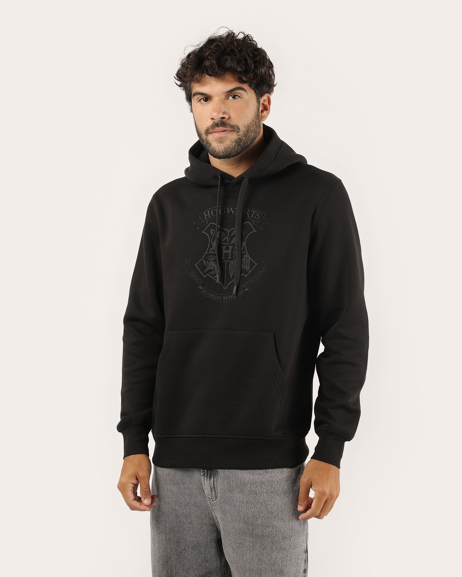 Blusa de moletom masculina regular Harry Potter - preta | Warner Bros