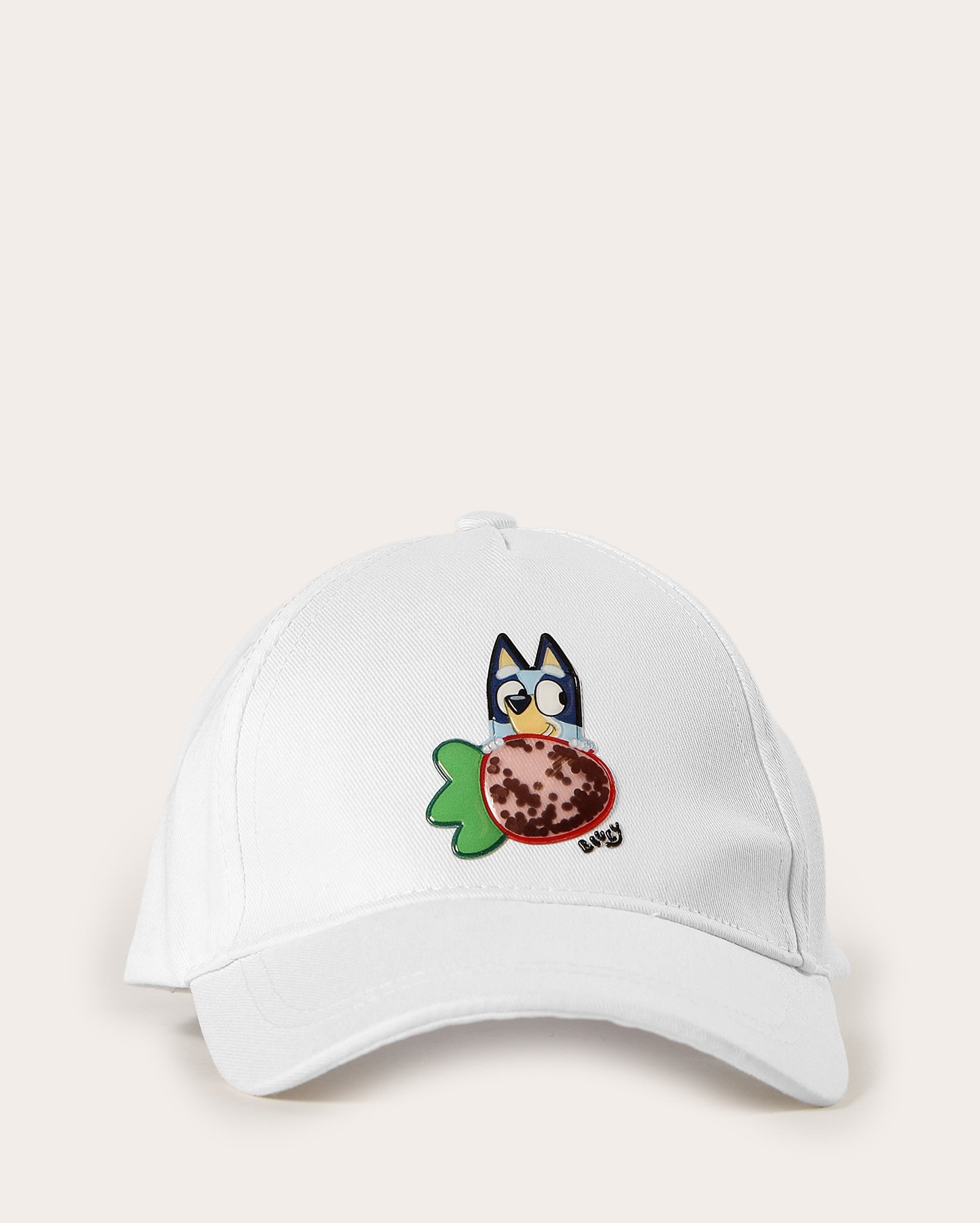 Boné infantil interativo Bluey - Branco | BBC
