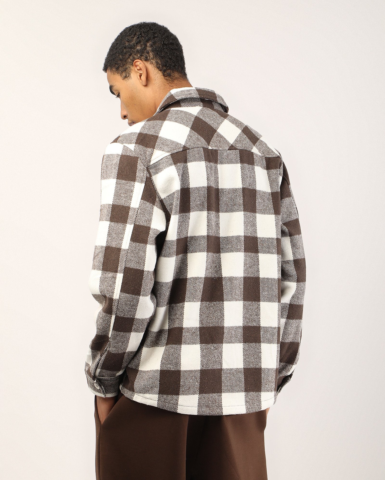 Riachuelo | Overshirt masculina flanelada xadrez - multicor