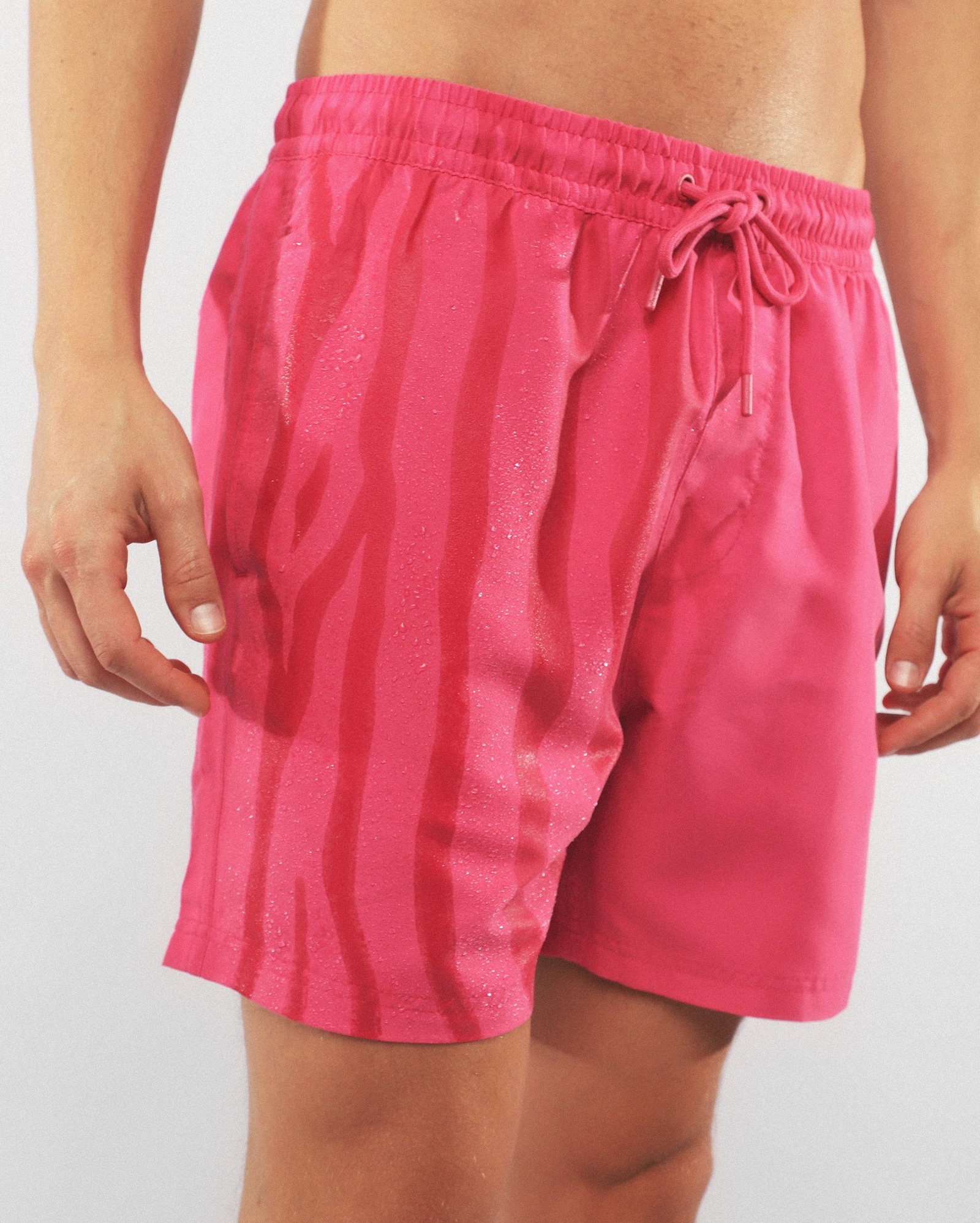 Short água masculino estampa mágica - rosa — foto 3