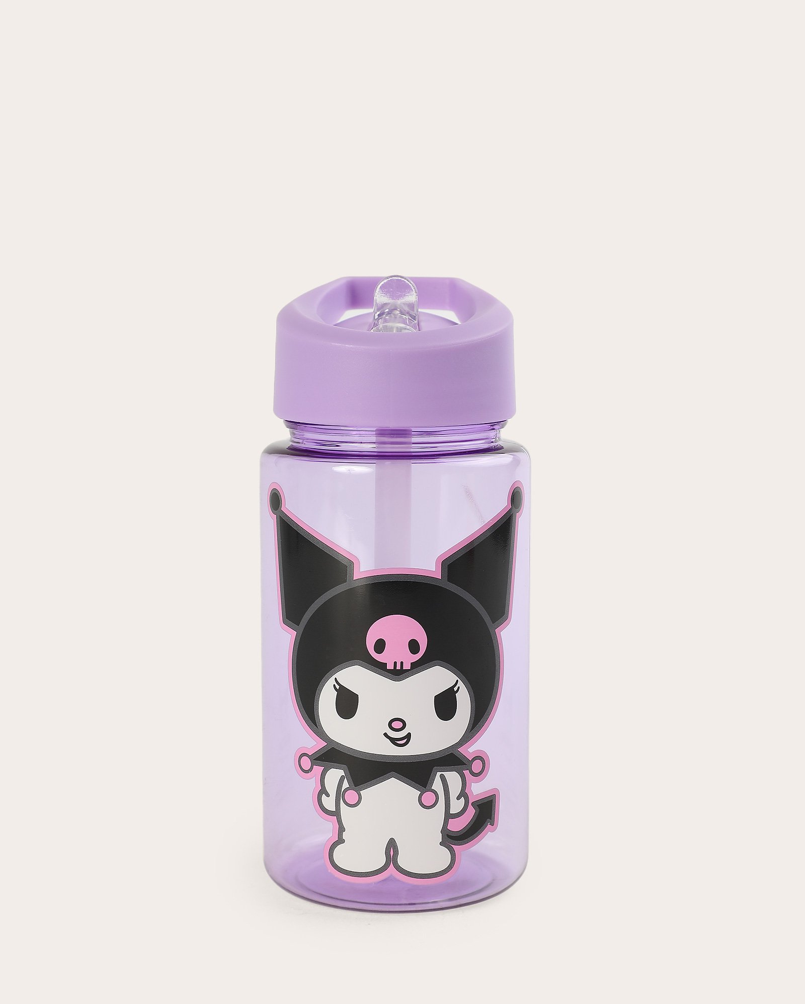 Riachuelo | Garrafa plástica squeeze Kuromi 450ml - lilás | Sanrio