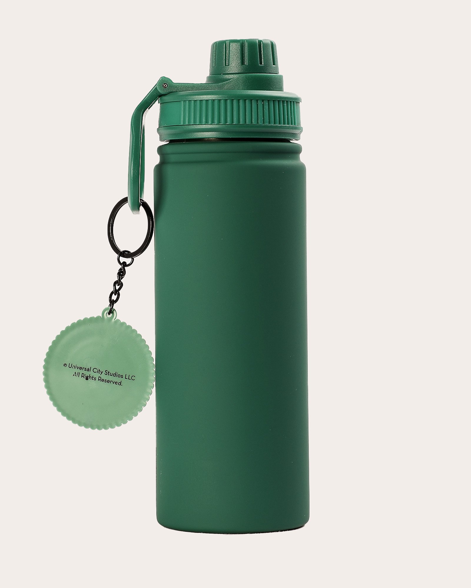 Garrafa squeeze de metal 750ml + chaveiro Wicked - verde | Universal