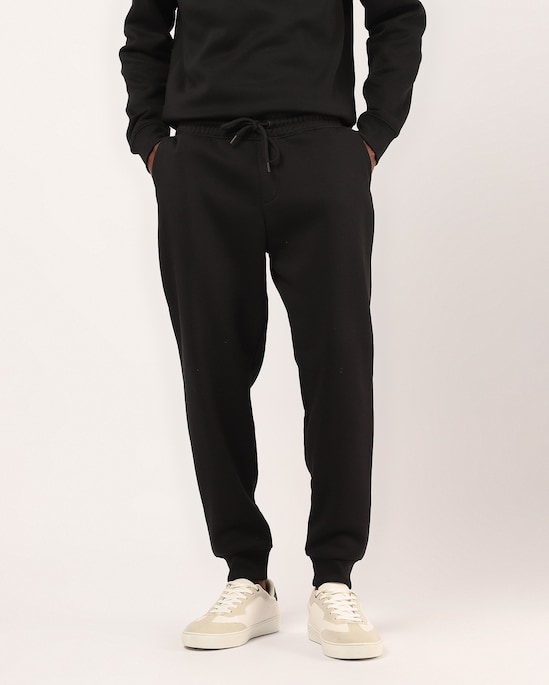 Calça de moletom masculina jogger - Preto