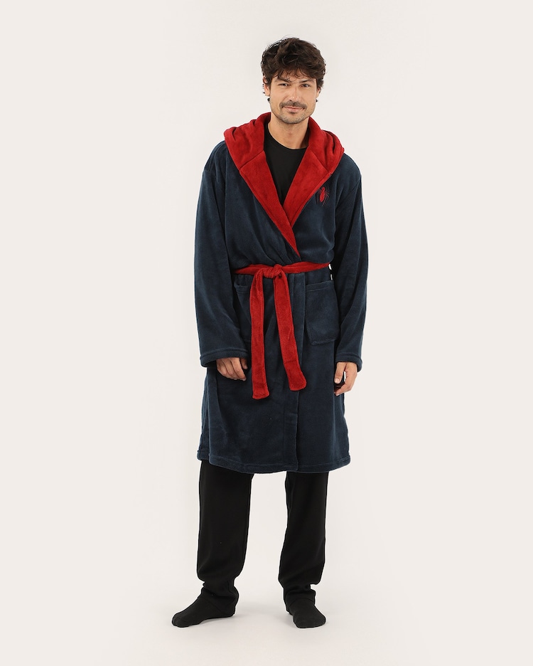 Riachuelo | Robe masculino estampado Homem Aranha - azul | Marvel