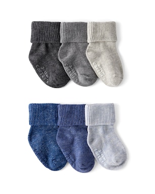 Kit meia bebê 6 pares mescla multicor | Carter's