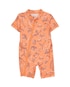 Macaquinho de praia bebê fundo do mar laranja | Carter's