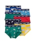 Kit cueca infantil 7 peças slip dinossauros multicor | Carter's