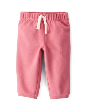 Calça de moletom bebê cós de elástico rosa | Carter's