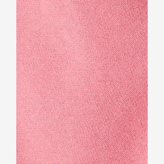 Calça de moletom bebê cós de elástico rosa | Carter's